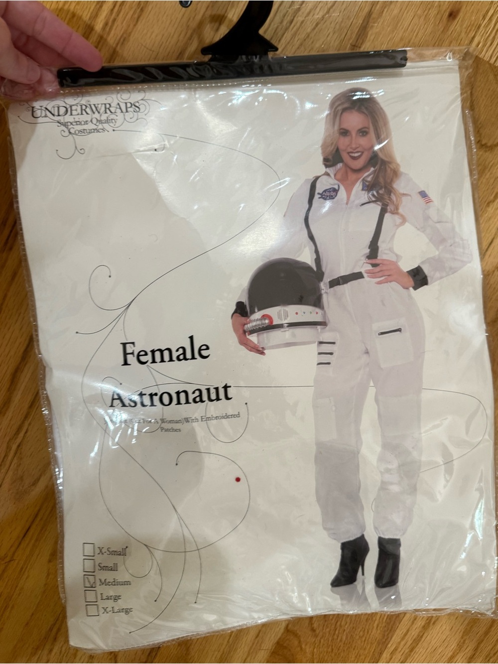 Female astronaut costume medium